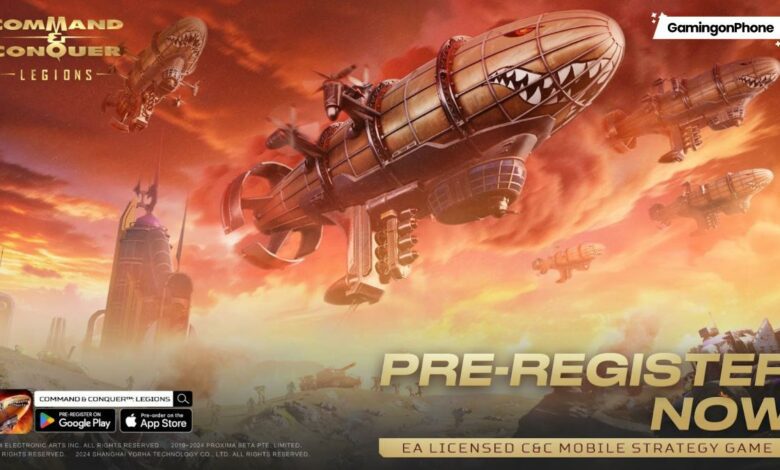 Command & Conquer Legions pre-registrations cover