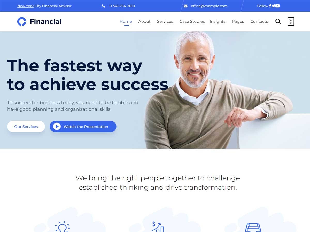 Consultantcy-best consultancy WordPress theme