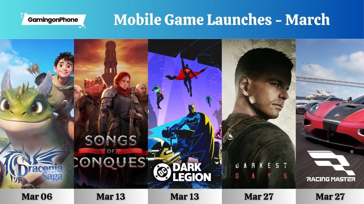 Copy of Mobile Game Launches - March 2025