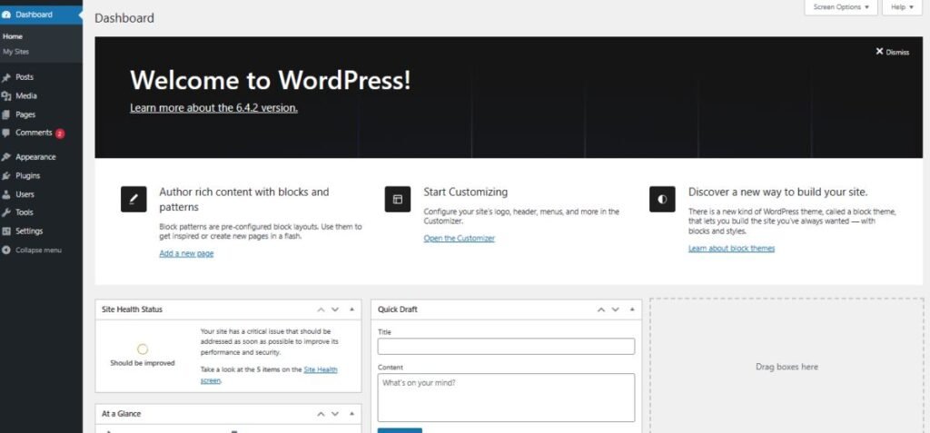 WordPress is easy to manage for e-commerce websites