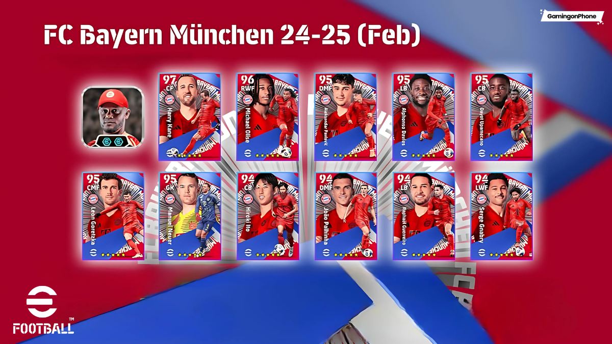 eFootball 2025 FC Bayern Munchen 24-25 Pack, eFootball 2025 FC Bayern Munchen