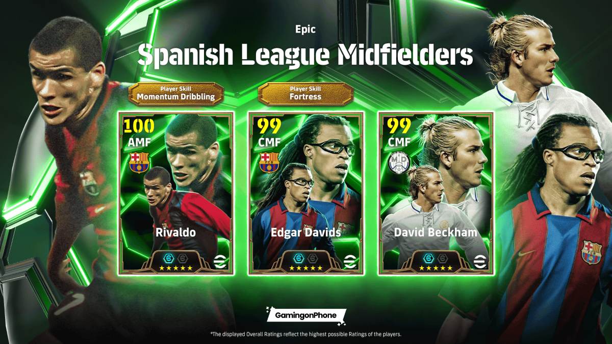 eFootball 2025 Spanish League Midfielders