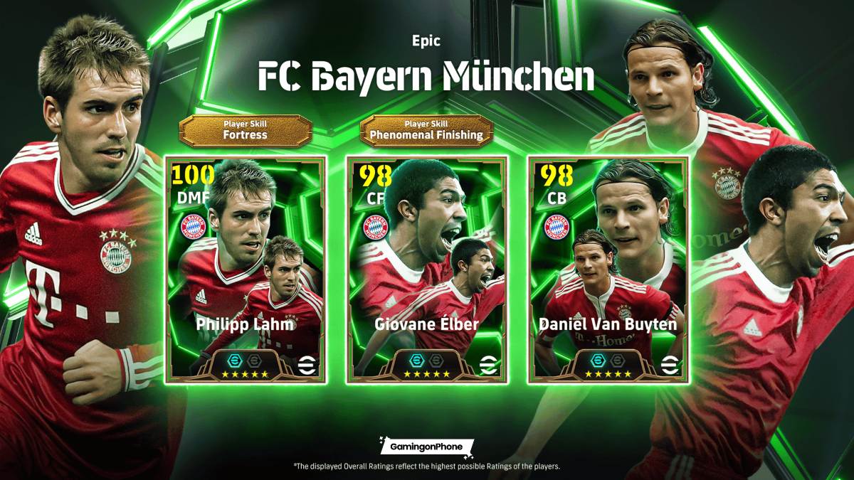 FC Bayern Munchen pack - Lahm, Elber, and Buyten