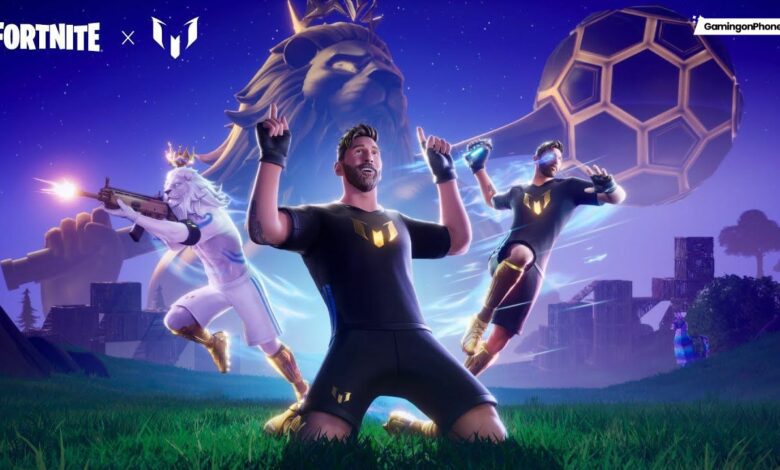 Fortnite x Messi collaboration