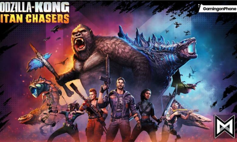 Godzilla vs Kong Titan Chasers Game Cover, Godzilla x Kong: Titan Chasers soft launch, Godzilla x Kong: Titan Chasers