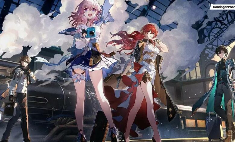Honkai Star Rail key art, HoYoverse Honkai IP game