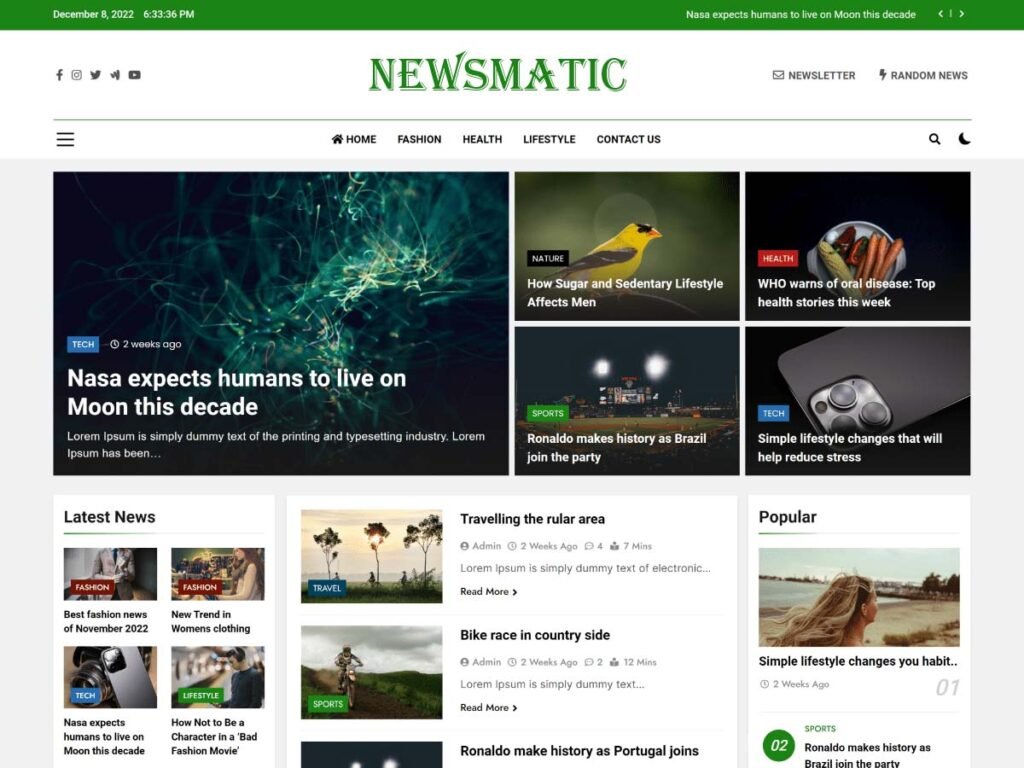  Newsmatic