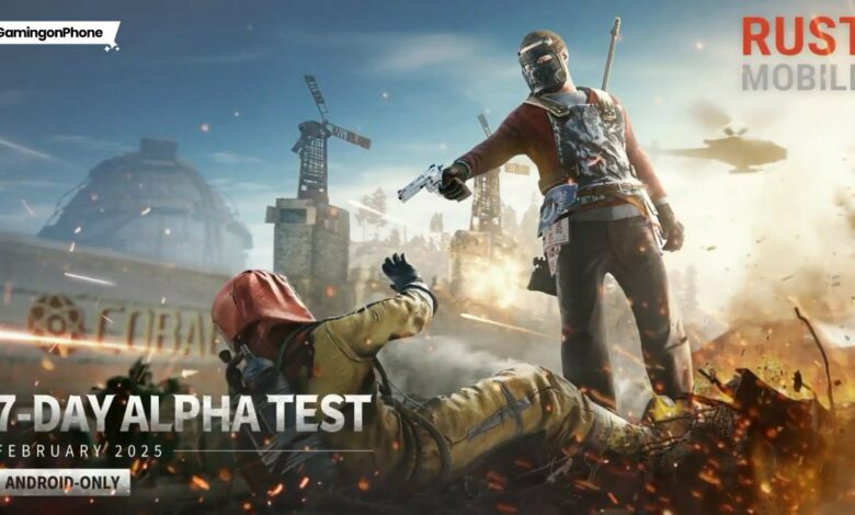 Rust Mobile Alpha test