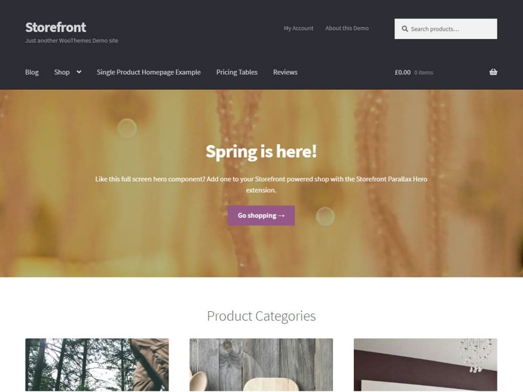 Storefront: WordPress Themes for maximum Conversions and ROI