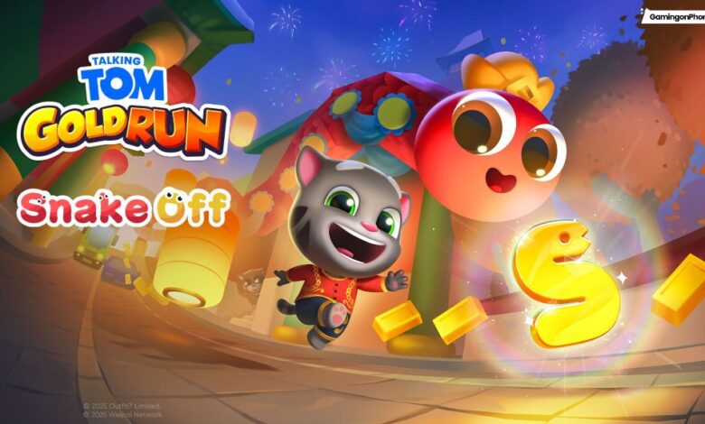 Talking Tom Gold Run Snake Dash Event Cover