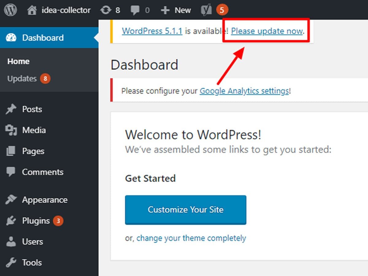 Update-WordPress