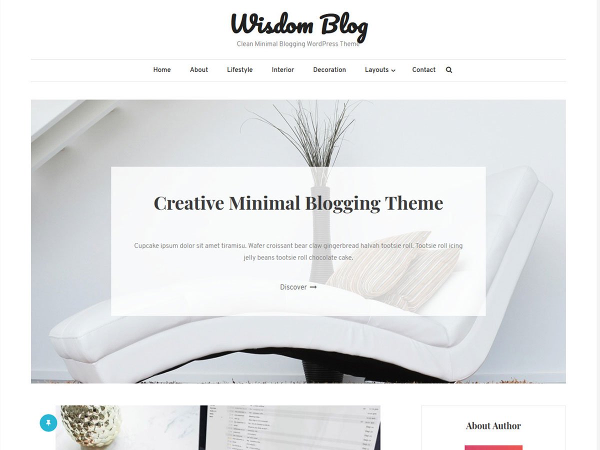 wisdom-blog-minimalist-WordPress-theme