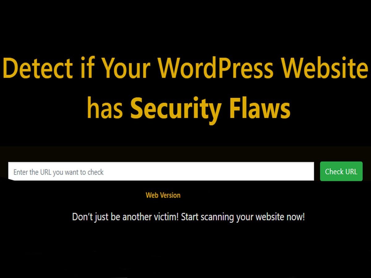 WordPress-Security-Scanner