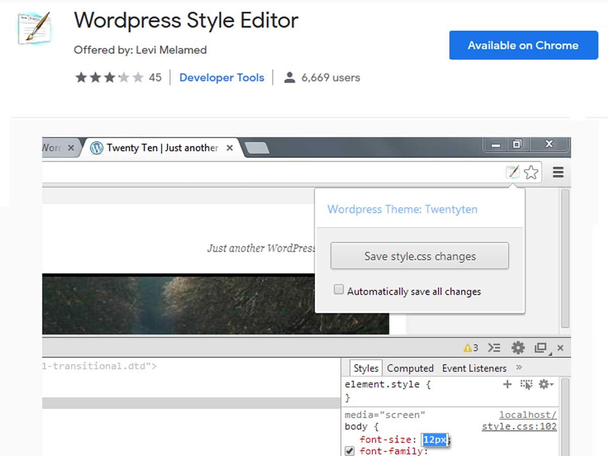 WordPress-Style-Editor