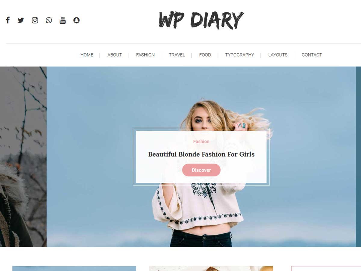 WP-Diary-Theme