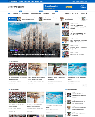 Color Magazine WordPress Theme