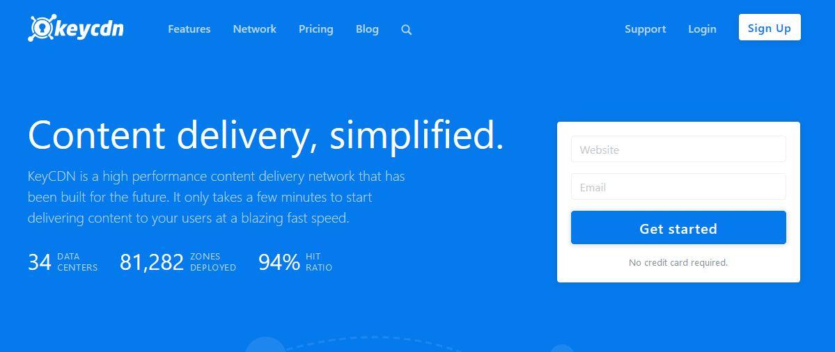 KeyCDN Content delivery made easy