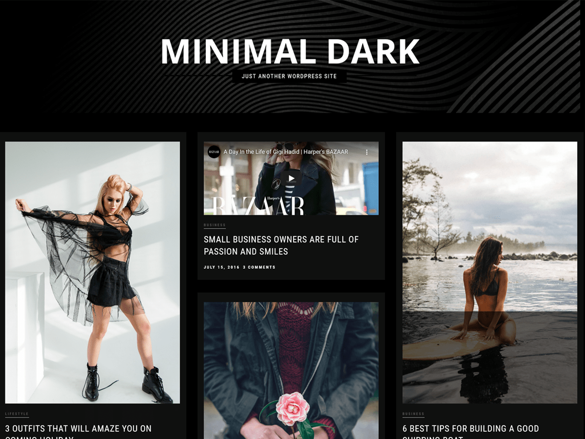 minimal dark