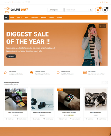 Free Creative E-commerce WordPress Theme