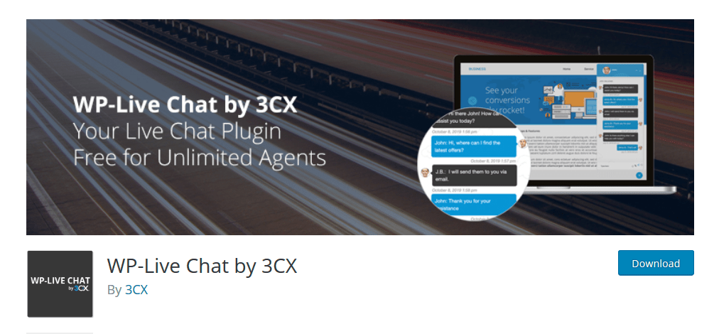 WP Live Chat by 3CX 